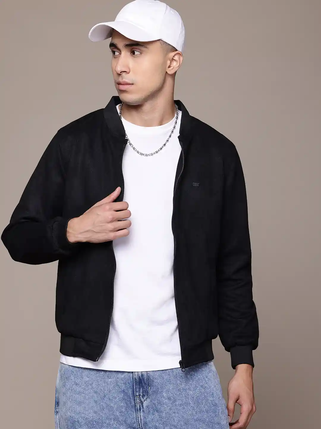 Buy The Roadster Lifestyle Regular Fit Bomber Jacket Jackets