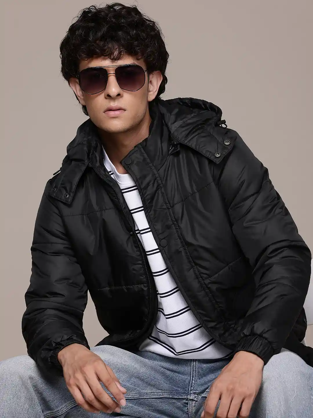 Buy The Roadster Lifestyle Men Padded Jacket Jackets for Men