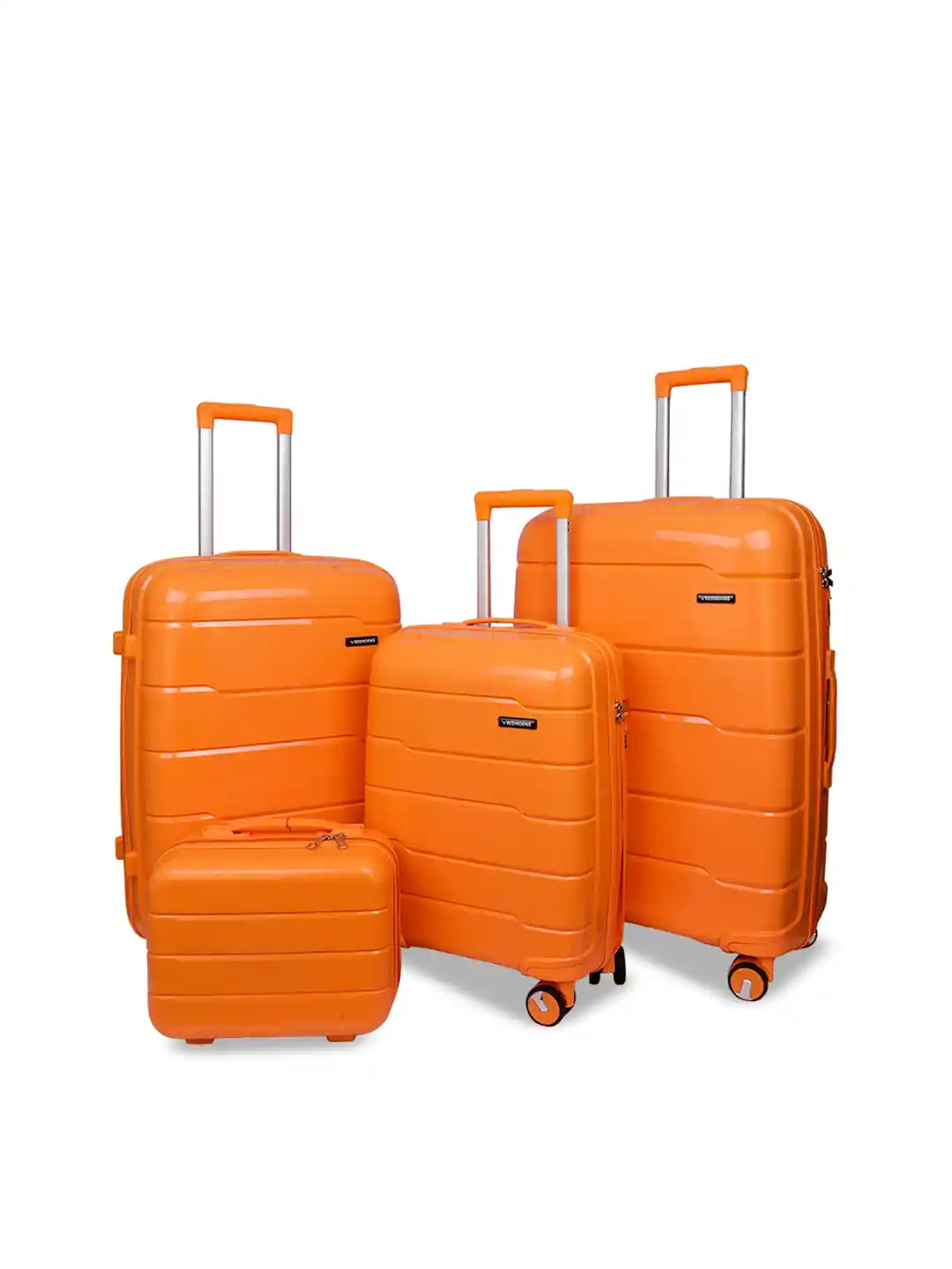 Buy REDHORNS Set Of Hard Sided Trolley Bags With Vanity Bag