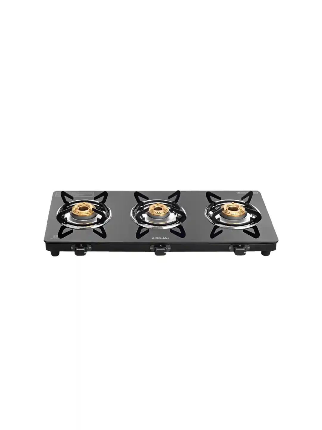 Buy Bajaj Black Glass UCX Burner Slim Gas Stove Gas Stove for