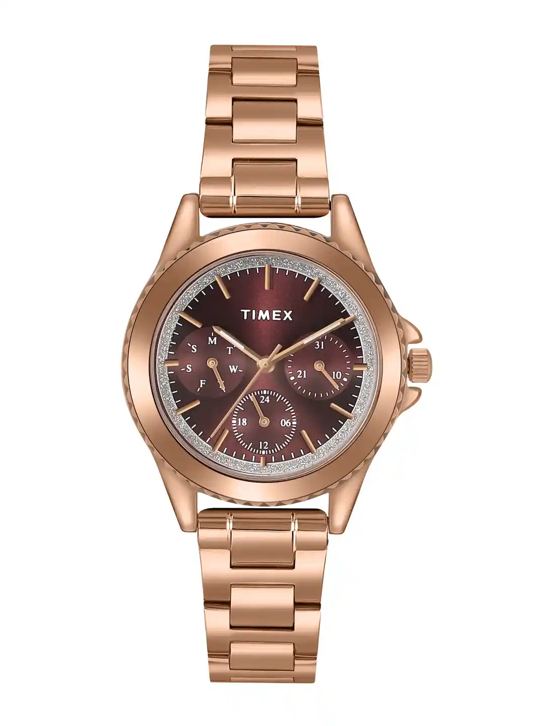 Buy Timex Women Bracelet Style Straps Analogue Multi Function Watch  TWHL35SMU05 - Watches for Women 29175672 | Myntra