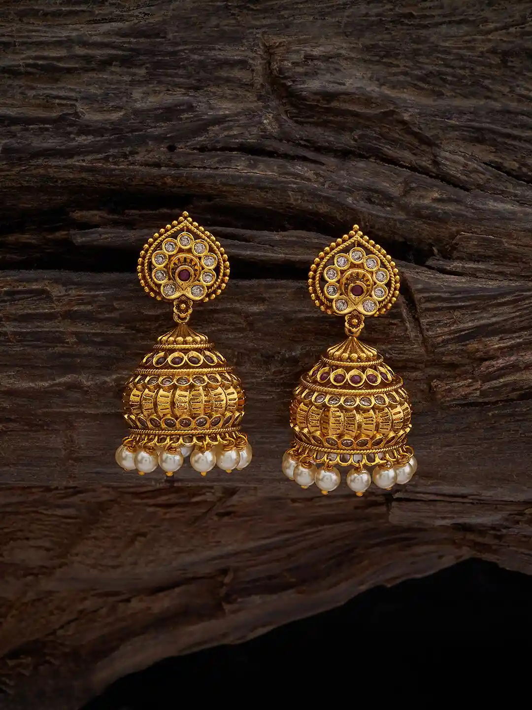 Jhumka Kushals Imitation Jewellery Kushal's Fashion Jewellery Gold