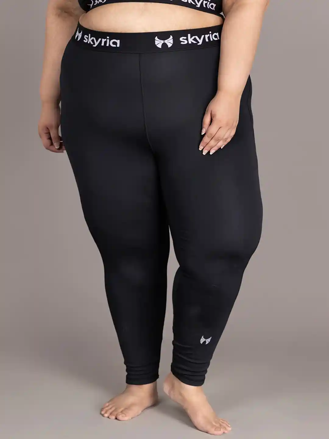 Buy skyria Plus Size Women High-Waist Tights Tights for Women