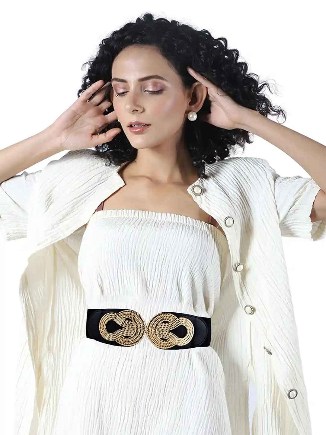 【未使用】melt the lady swirl belt tops Melt the lady swirl belt tops