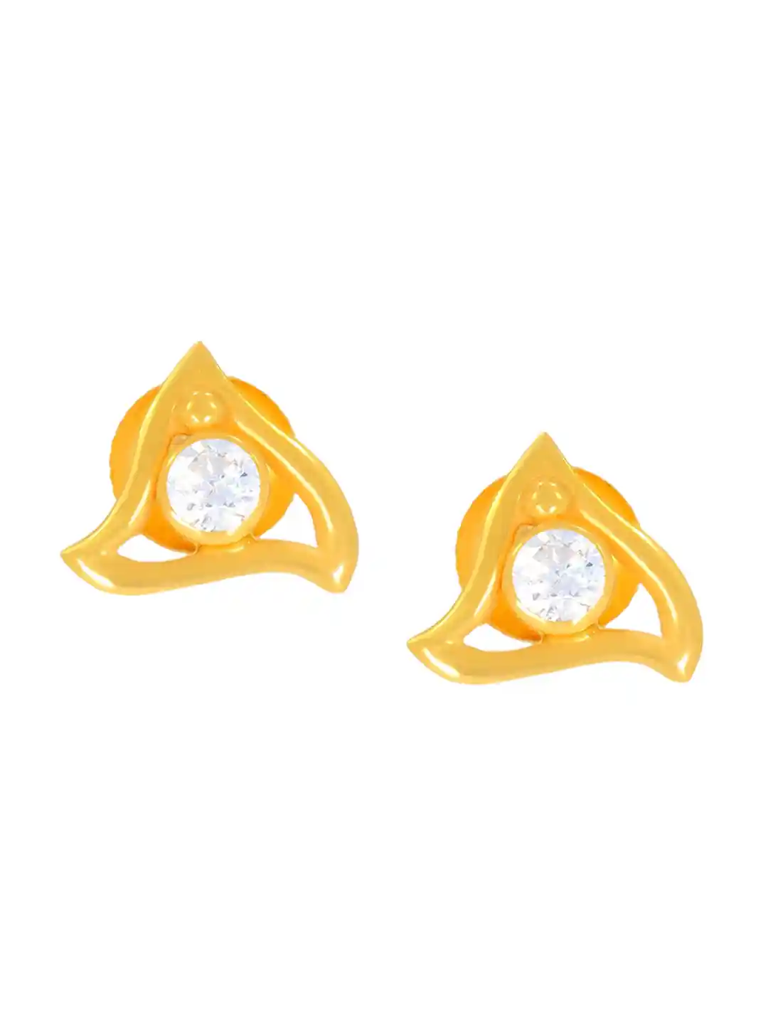 Buy BHIMA 22K BIS Hallmark (916) Yellow Gold Triangular Essence