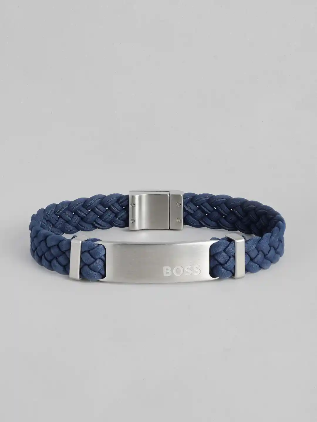 Buy BOSS Men Dylan Leather Braided Wraparound Bracelet Bracelet