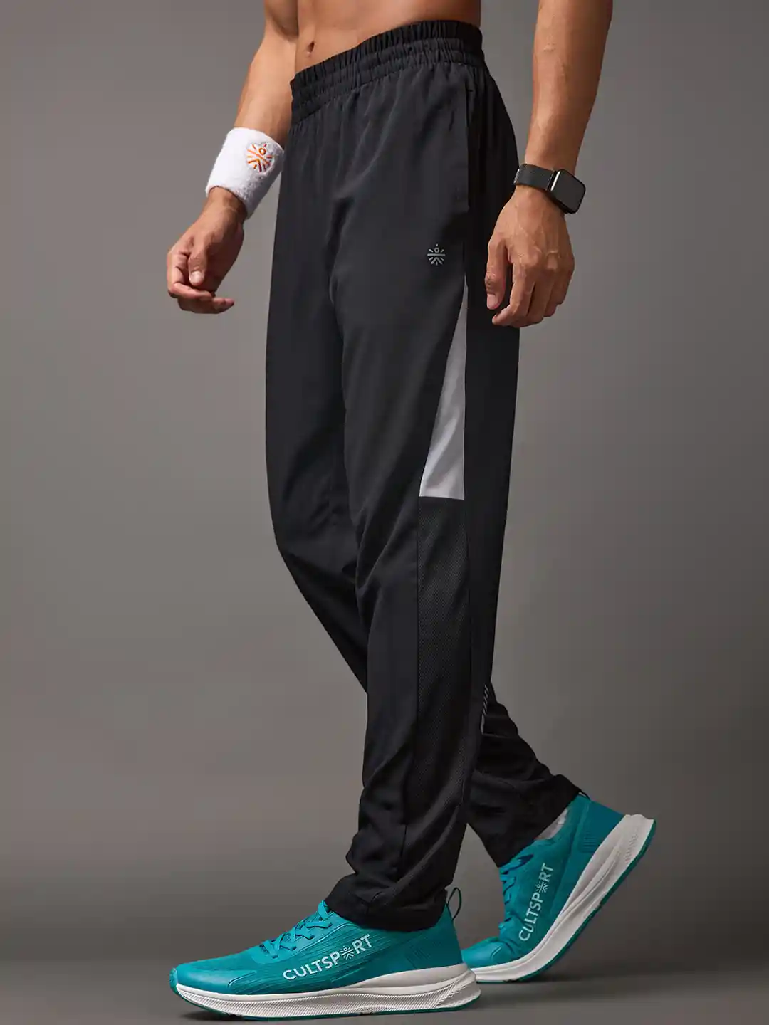 Buy CULT Men Colorblocked Mid-Rise Track Pant - Track Pants