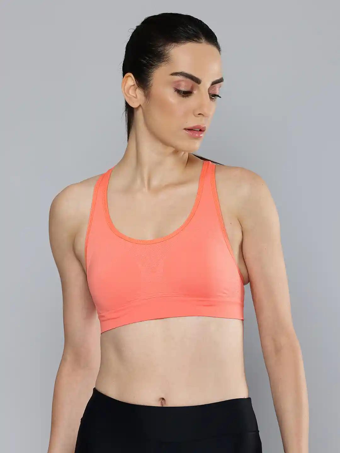 Buy Decathlon KALENJI Women Pink Medium Support Padded Sports Bra