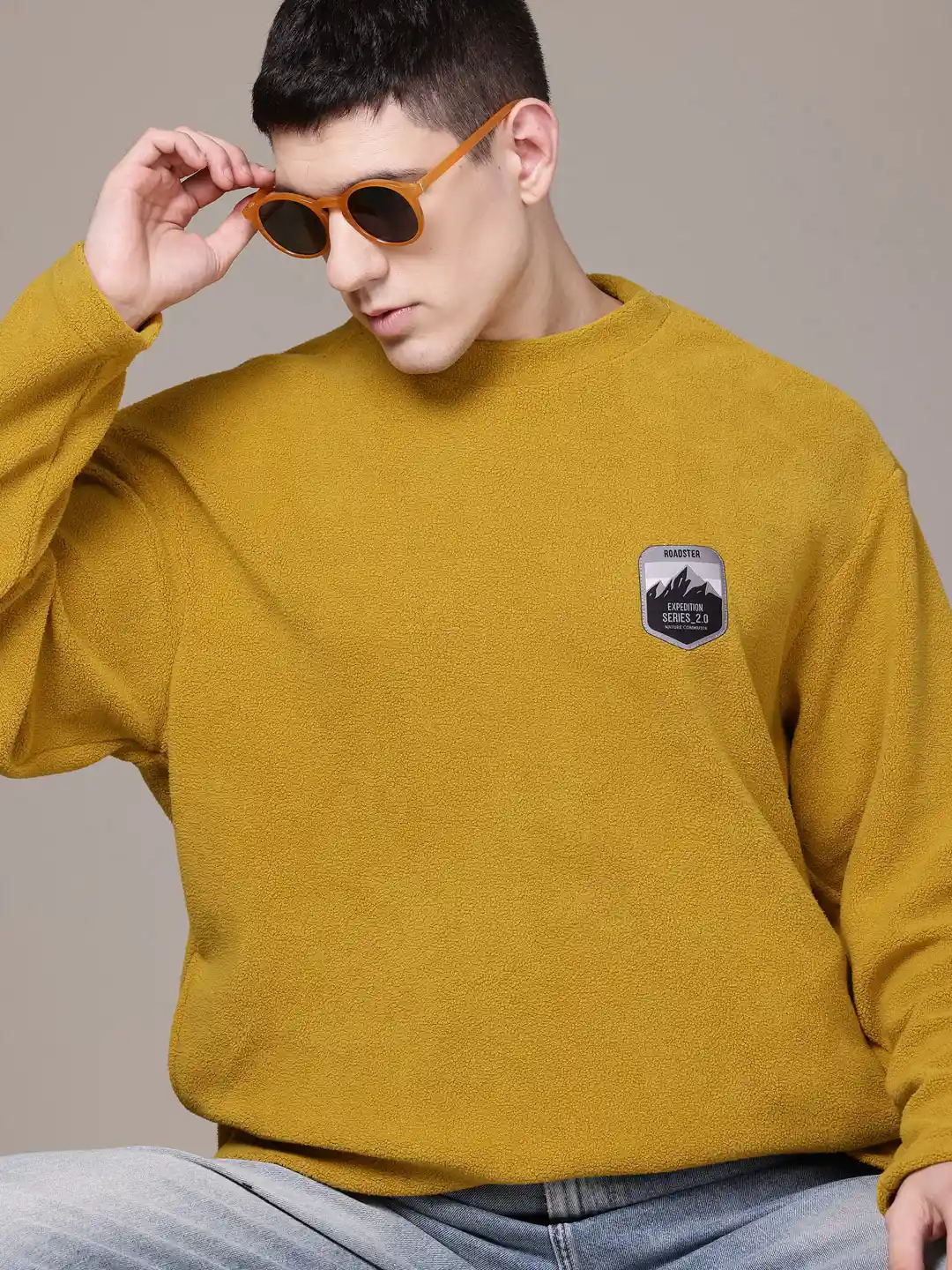 Buy The Roadster Lifestyle Sherpa Sweatshirt Sweatshirts for