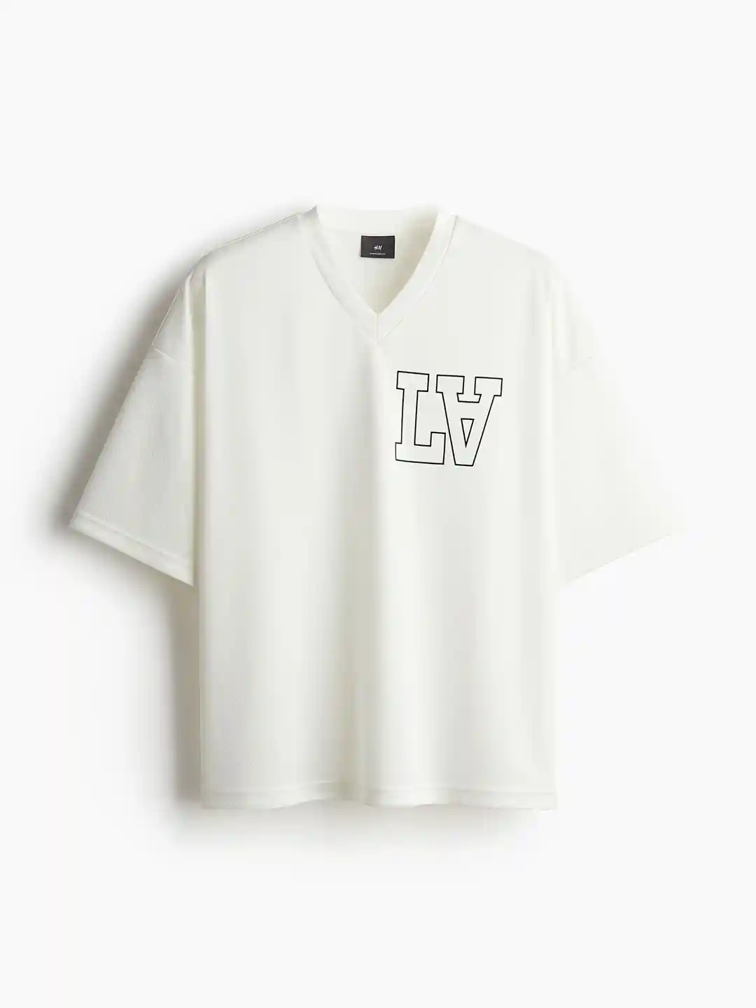 Buy H&M Men Oversized Fit Printed Mesh T-Shirt Tshirts for Men