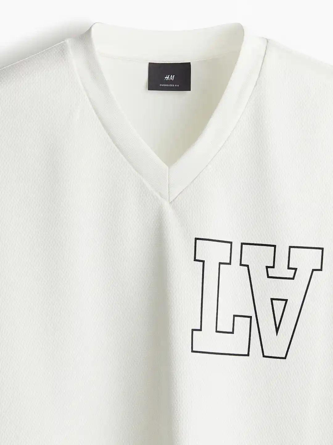 Buy H&M Men Oversized Fit Printed Mesh T-Shirt Tshirts for Men