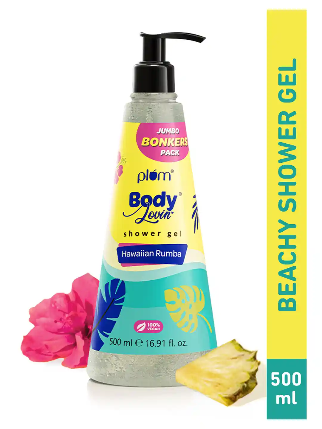 Buy Plum BodyLovin' Hawaiian Rumba Shower Gel 500 ml Body Wash - Main Image