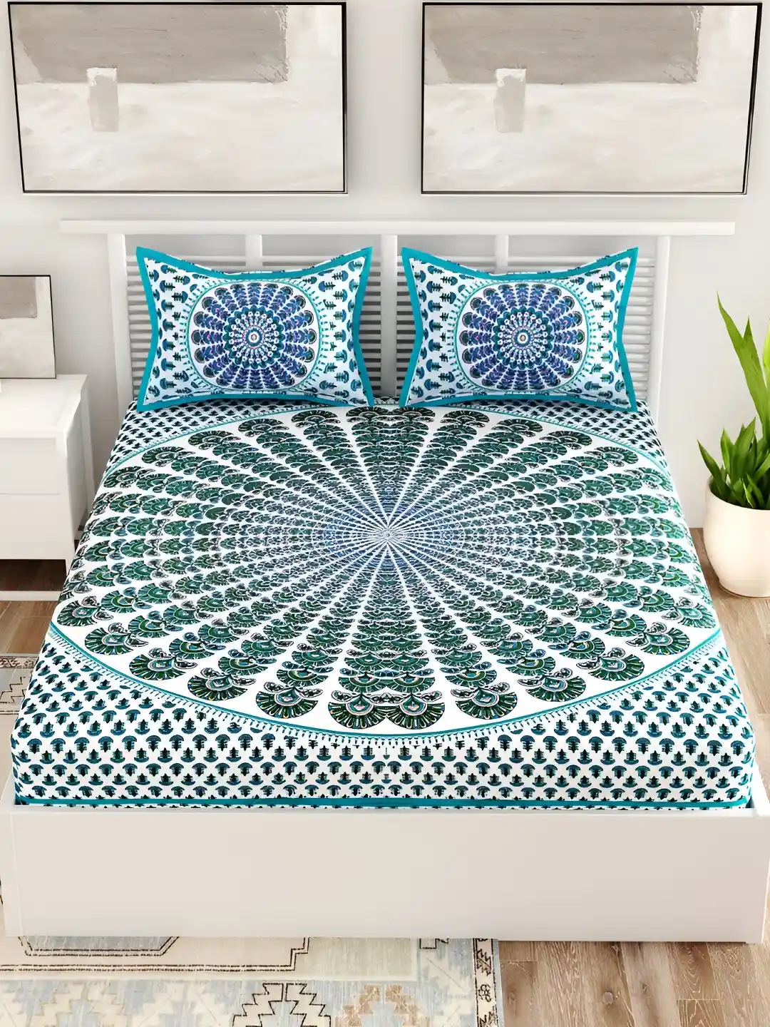曼陀羅 Turquoise Queen Size Pillow Shams Buy Nautica Cotton King Bedsheet