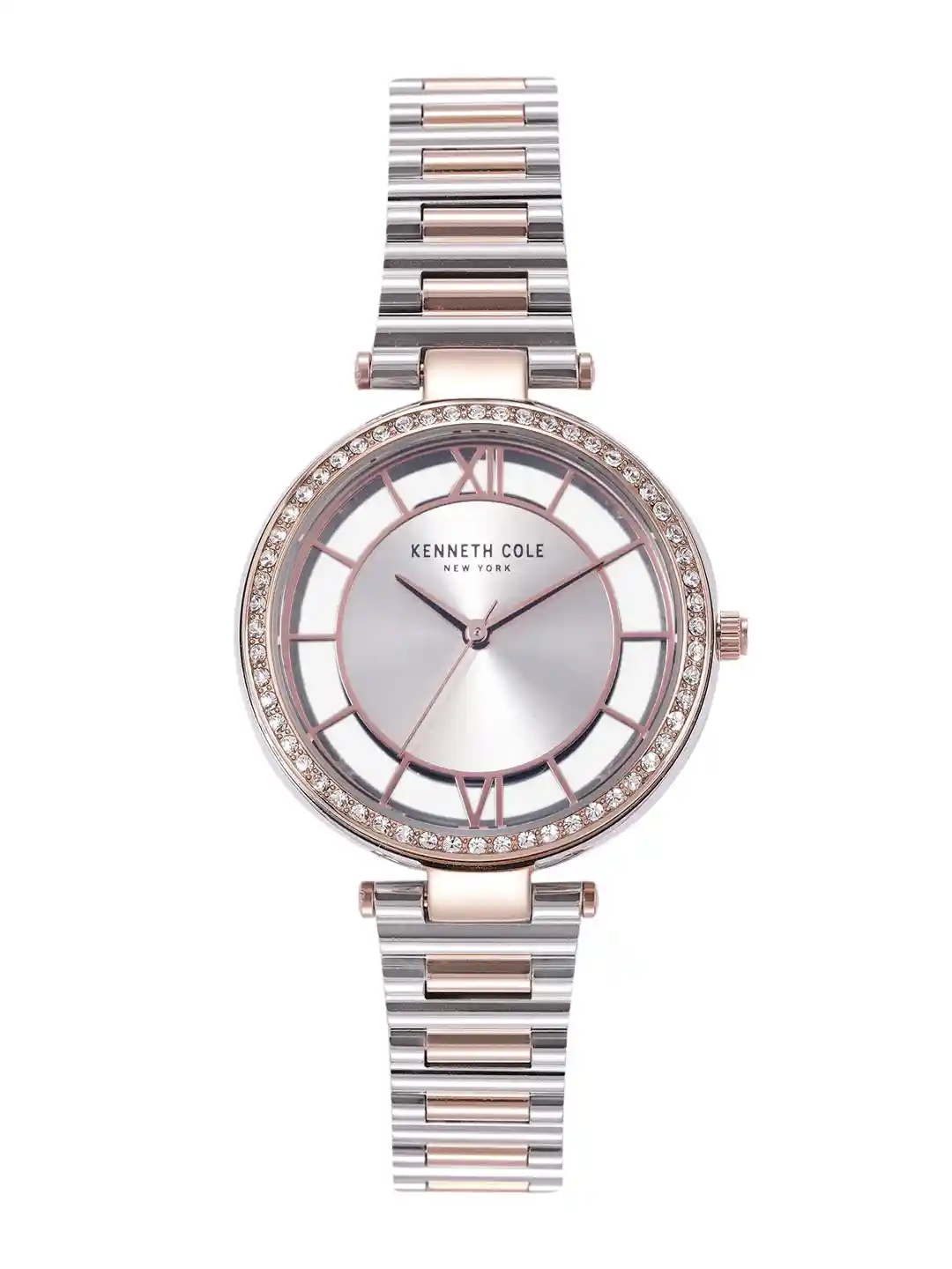 Buy Kenneth Cole Women Embellished Bracelet Style Analogue Watch