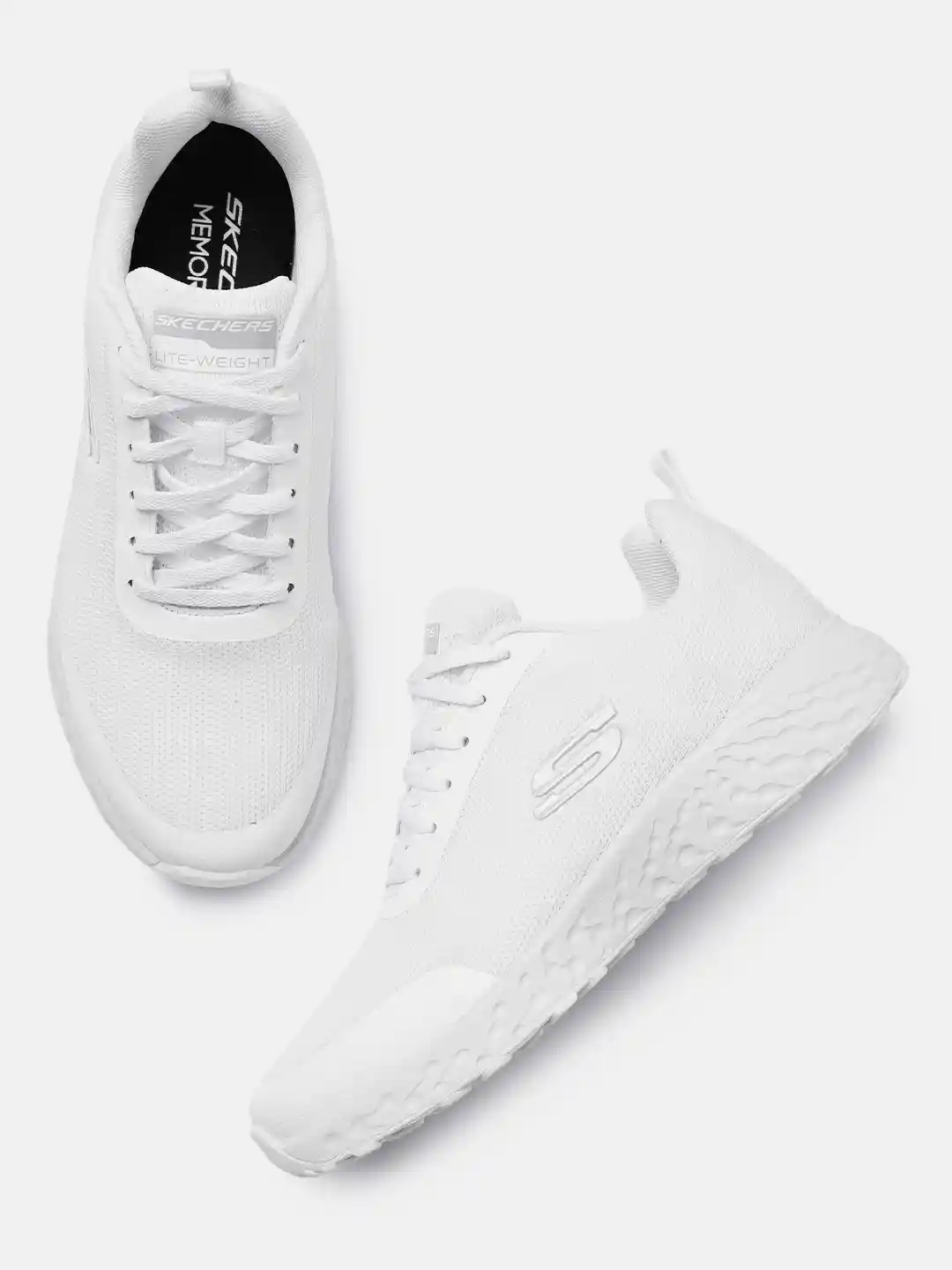 Pink Skechers White Slippers Buy Skechers Men TERRENEX