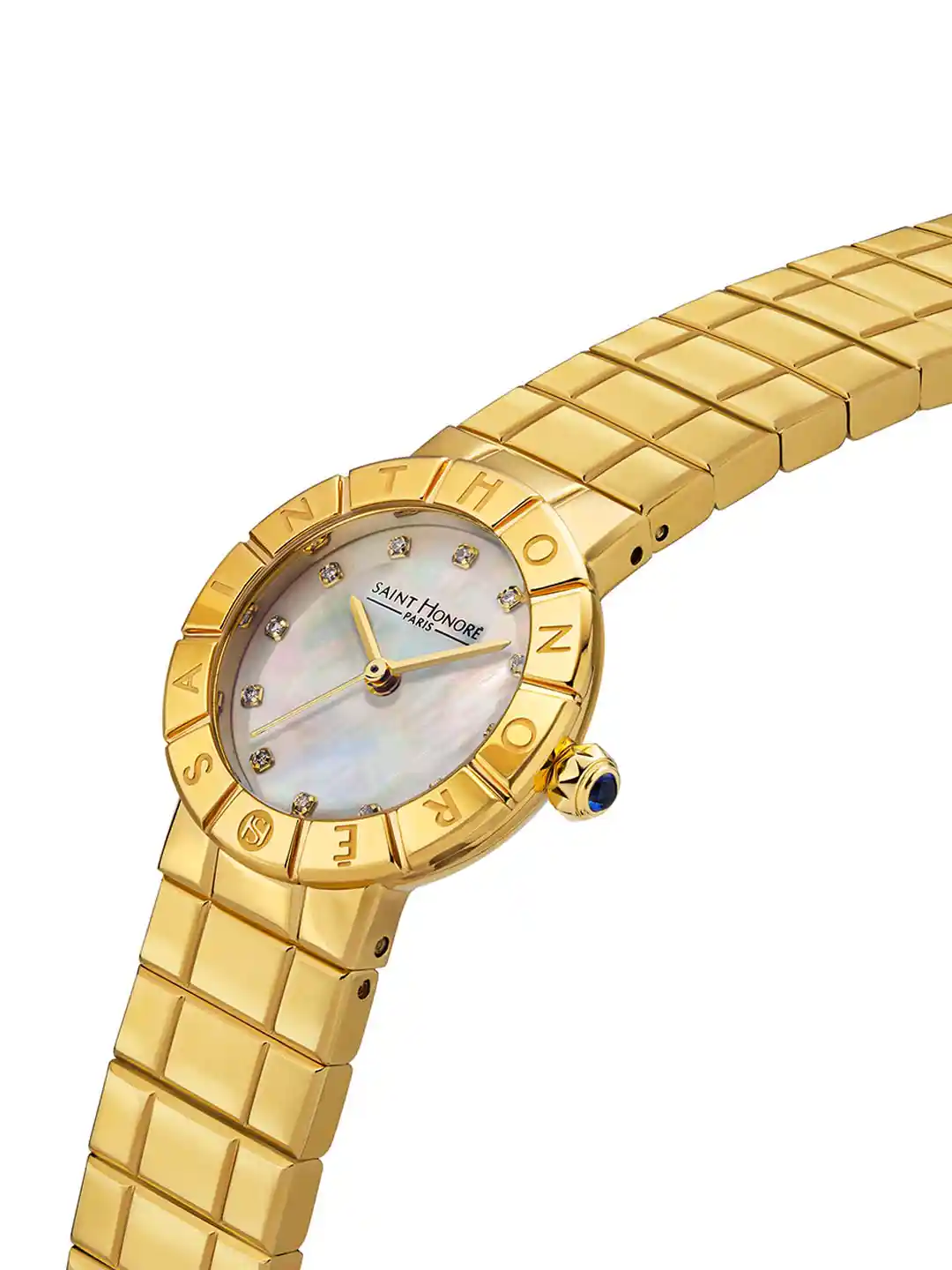 Buy SAINT HONORE PARIS Women Orsay Quartz White Round Watch
