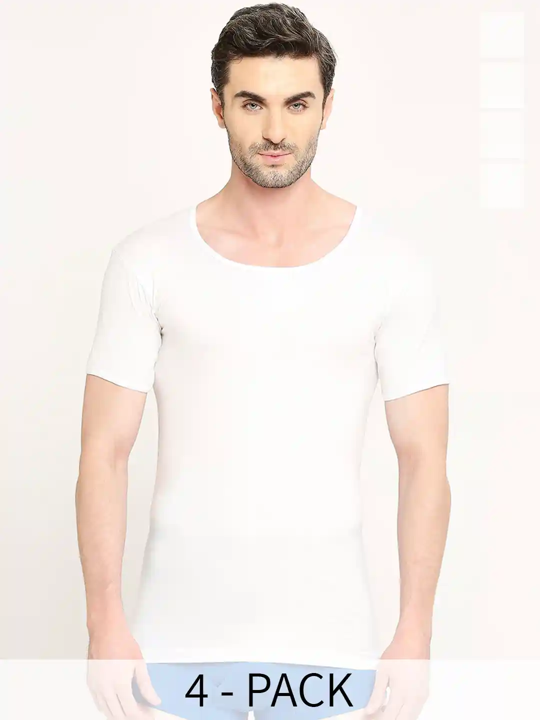 Buy VIP Pack Of Skin Breathe Short Sleeves Pure Cotton