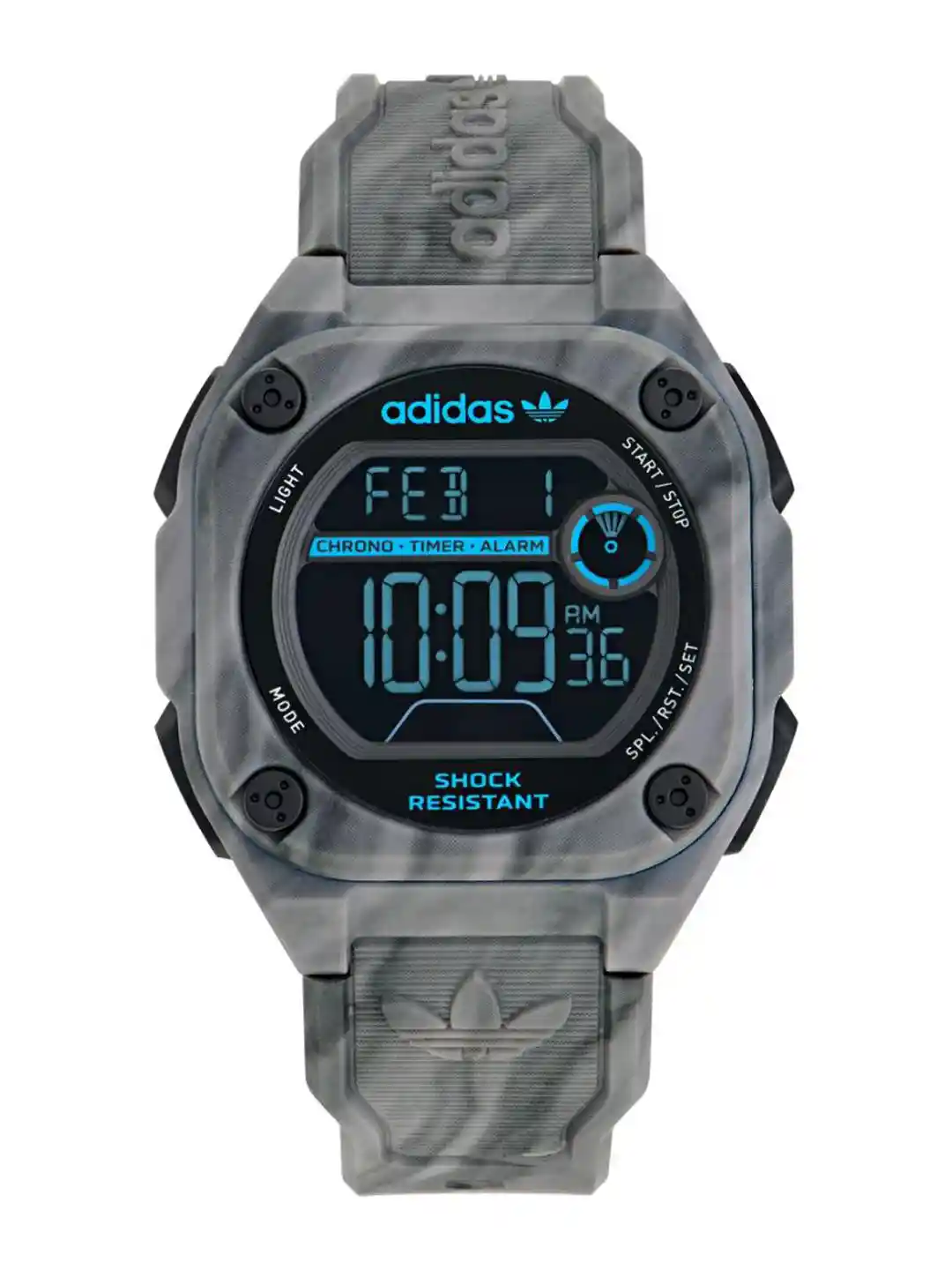 Buy ADIDAS Originals Unisex Brass Dial Straps Digital Watch