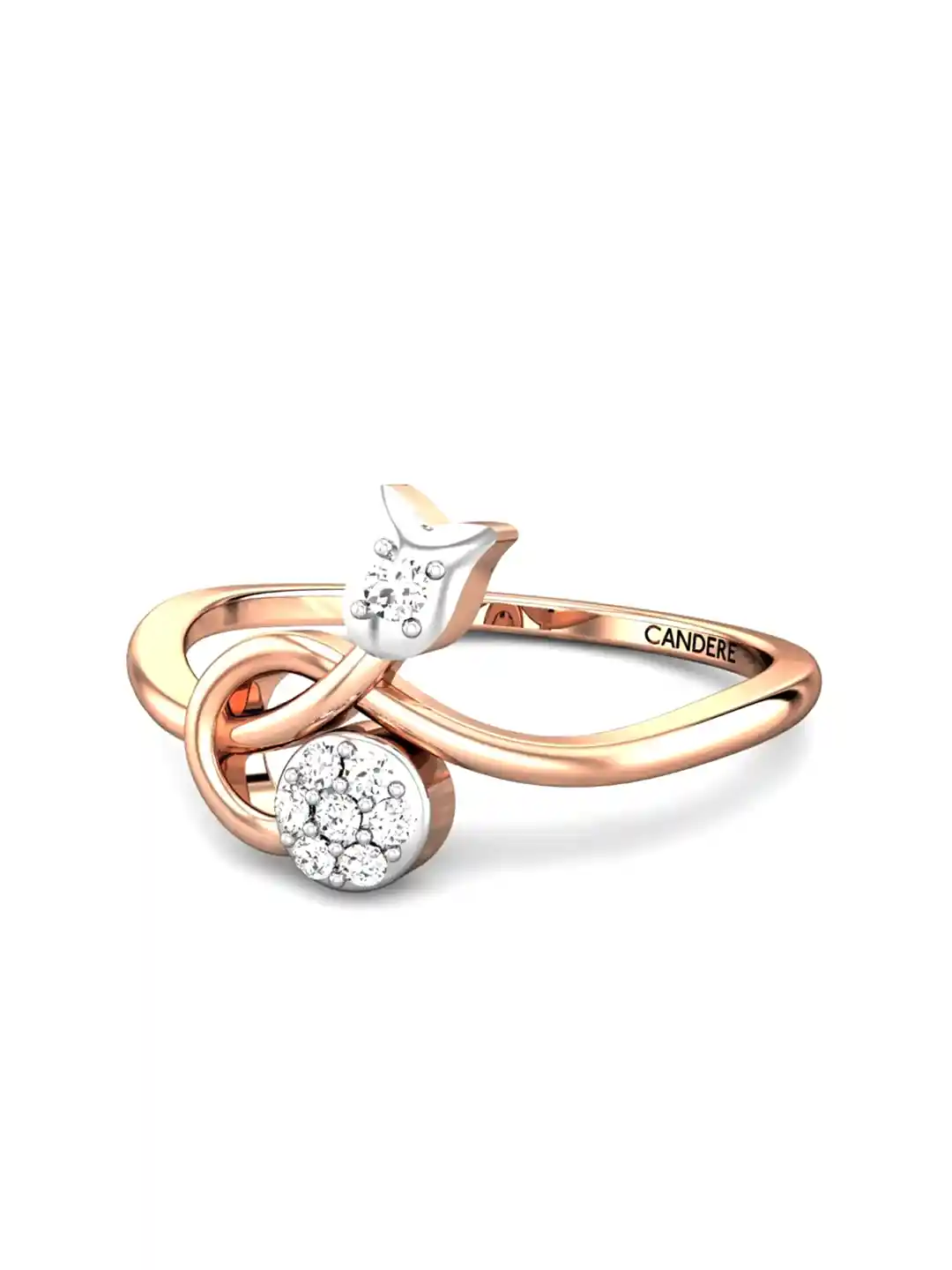 Buy CANDERE A KALYAN JEWELLERS COMPANY 18KT (750) Rose Gold