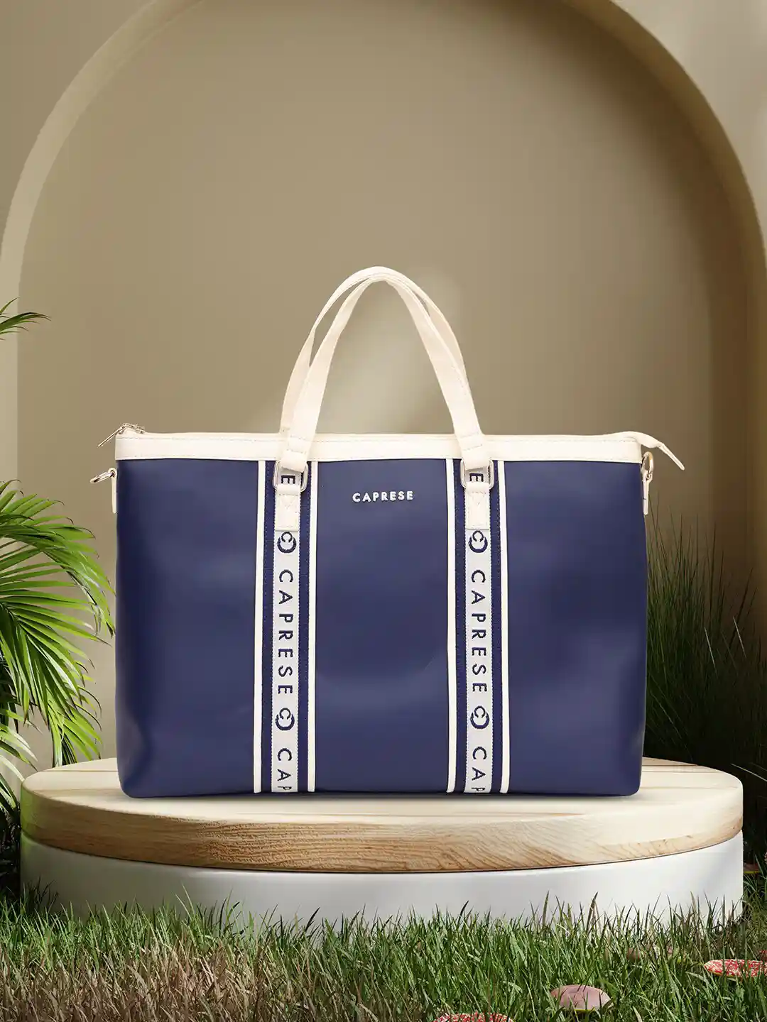 Buy Caprese The Kiara Collection Large Trinity Laptop Bag Laptop