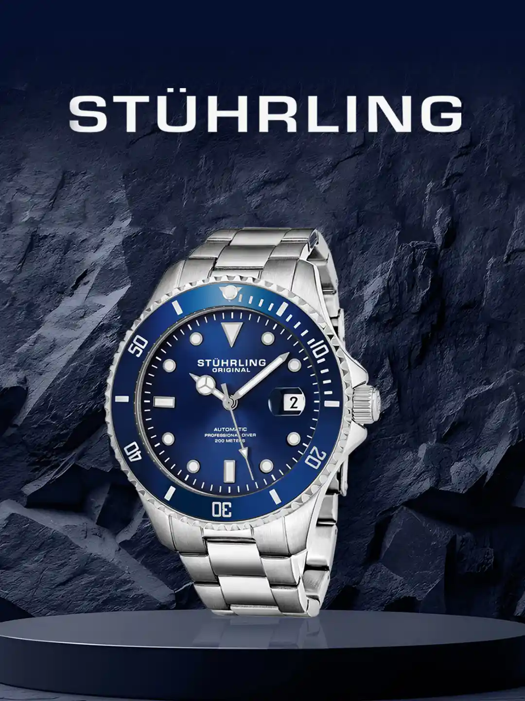 Stuhrling Aquadiver Aquadiver Reloj Reloj Stuhrling Automatico