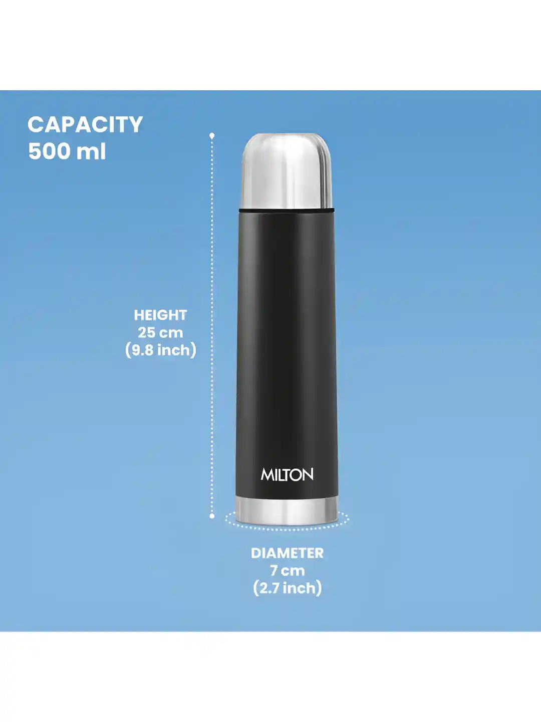 Buy Milton EcoFlip 500 Thermosteel Double-Walled Vacuum Insulated