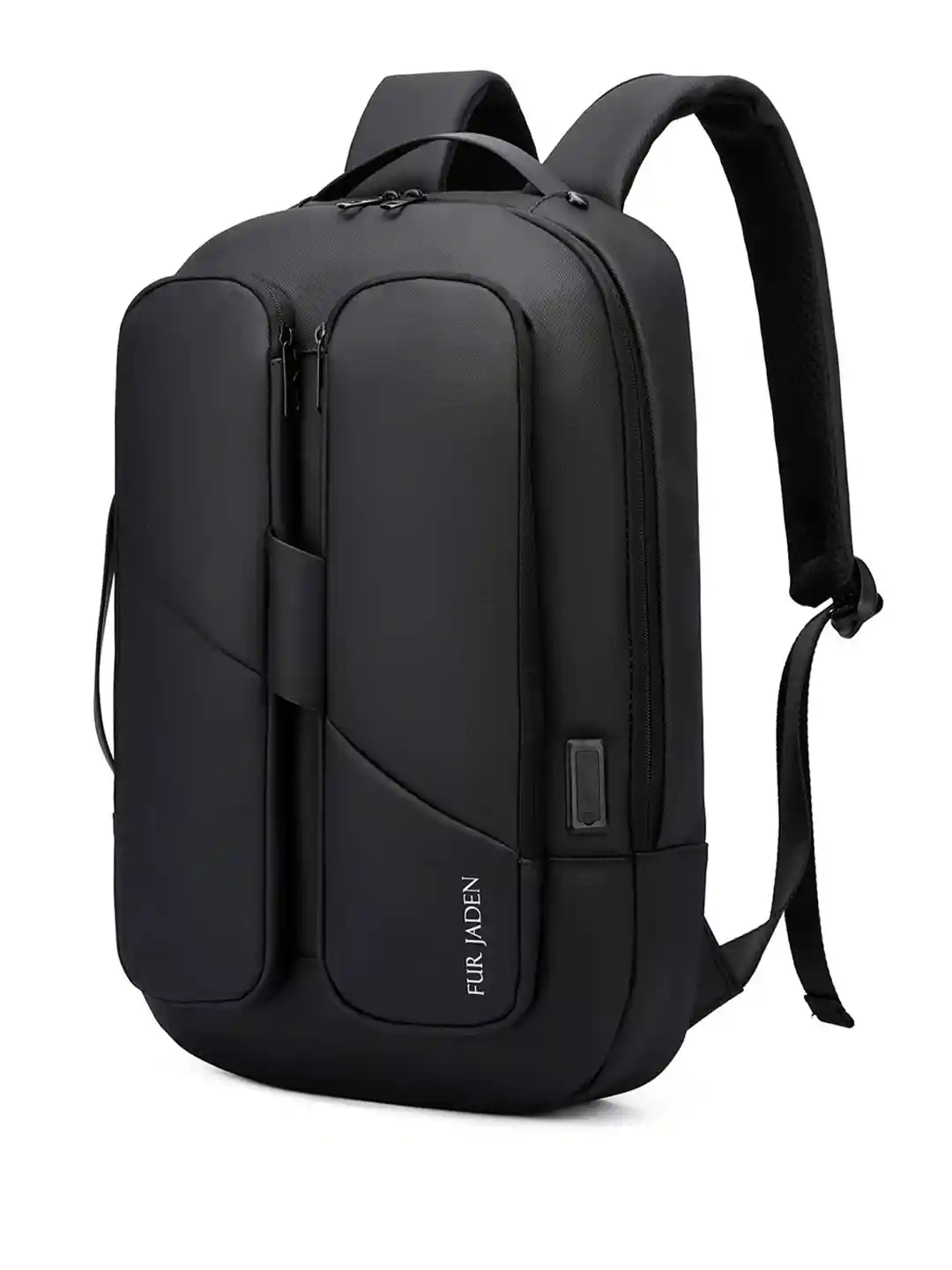 Buy FUR JADEN Unisex Backpack with USB Charging Port - Backpacks