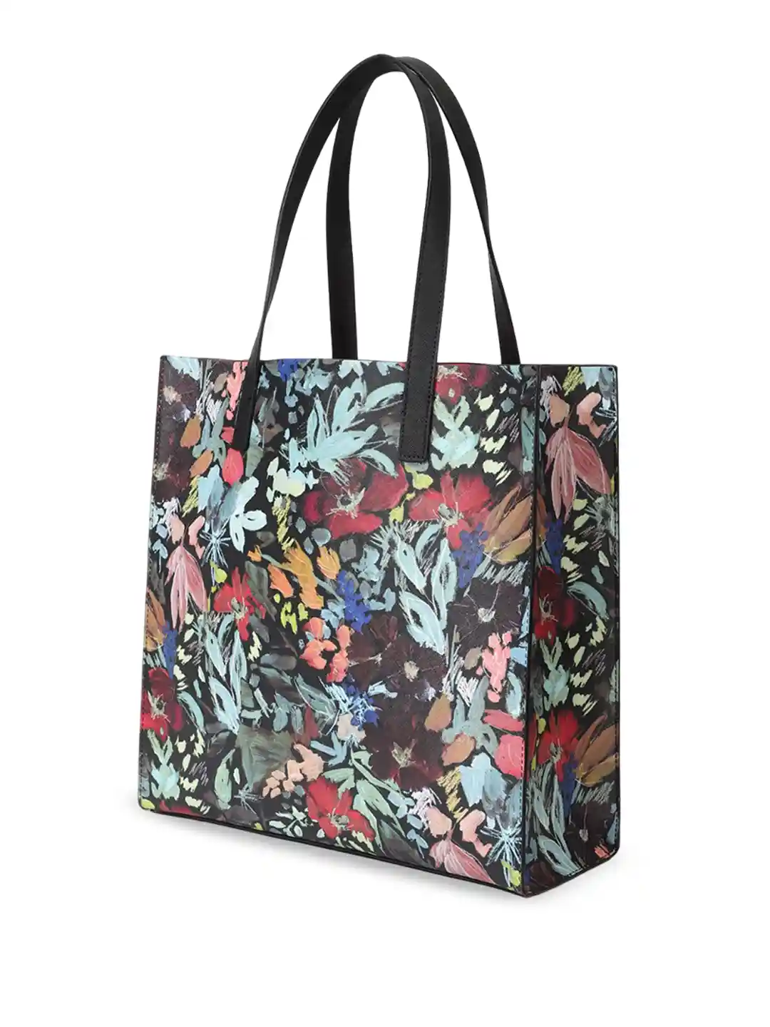 Buy Ted Baker Floral Printed Leather Oversized Shopper Tote Bag