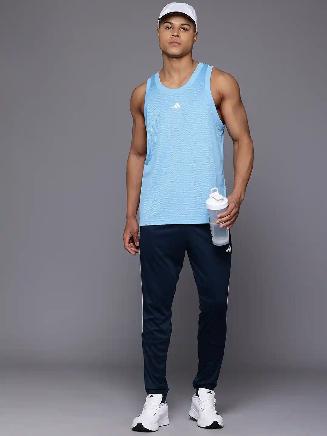 ADIDAS Men 3-Striped Logo Track Pants