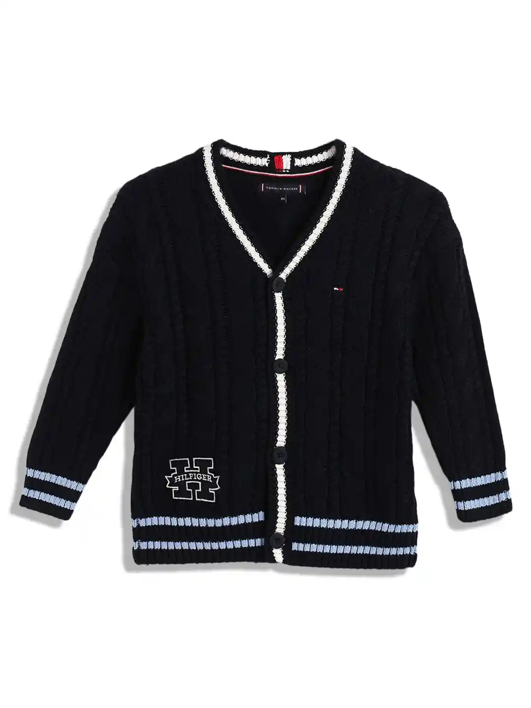 Buy Tommy Hilfiger Boys Cable Knit Cardigan Sweaters for Boys