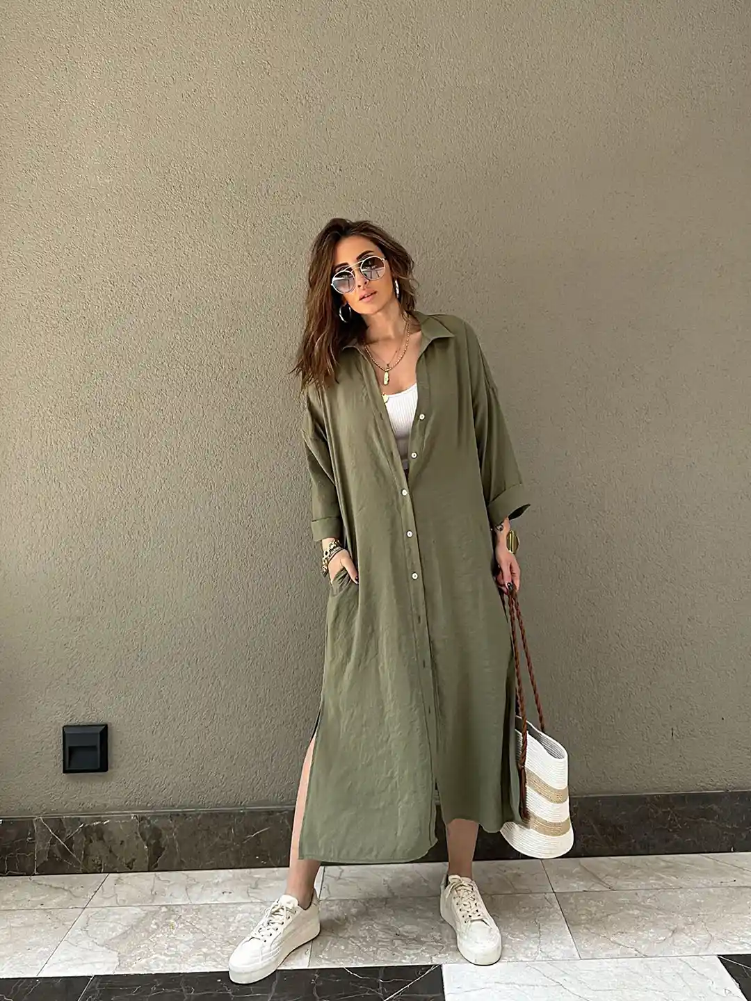 Maxi Dress Dress Over Long Sleeve Shirt Buy Lipsy Green Belted