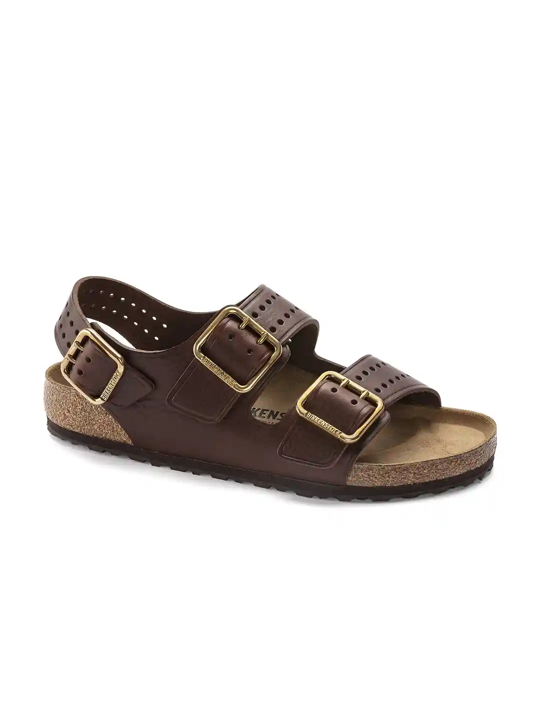 Buy Birkenstock Men Regular Width Leather Comfort Sandals