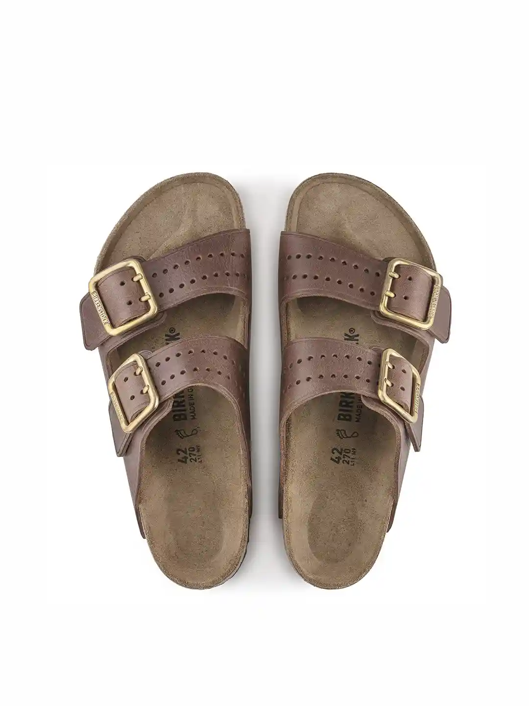 Buy Birkenstock Arizona Men Perforated Leather Sandals Sandals