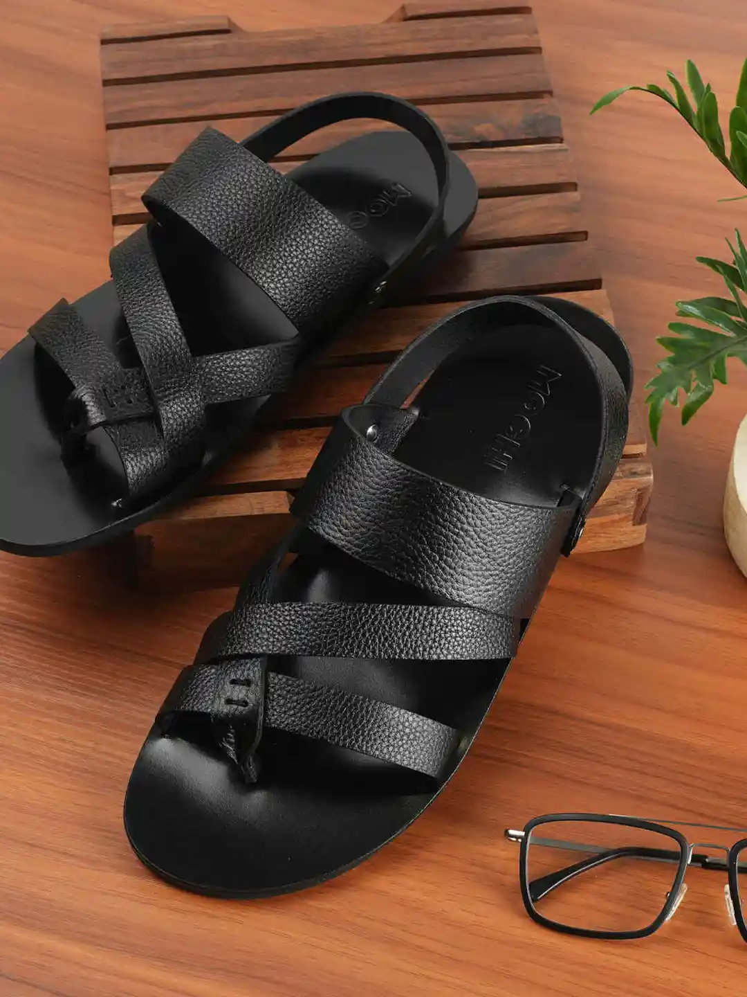 Casual Shoes Mochi Slippers For Men MOCHI 16-9837-11-43 Black