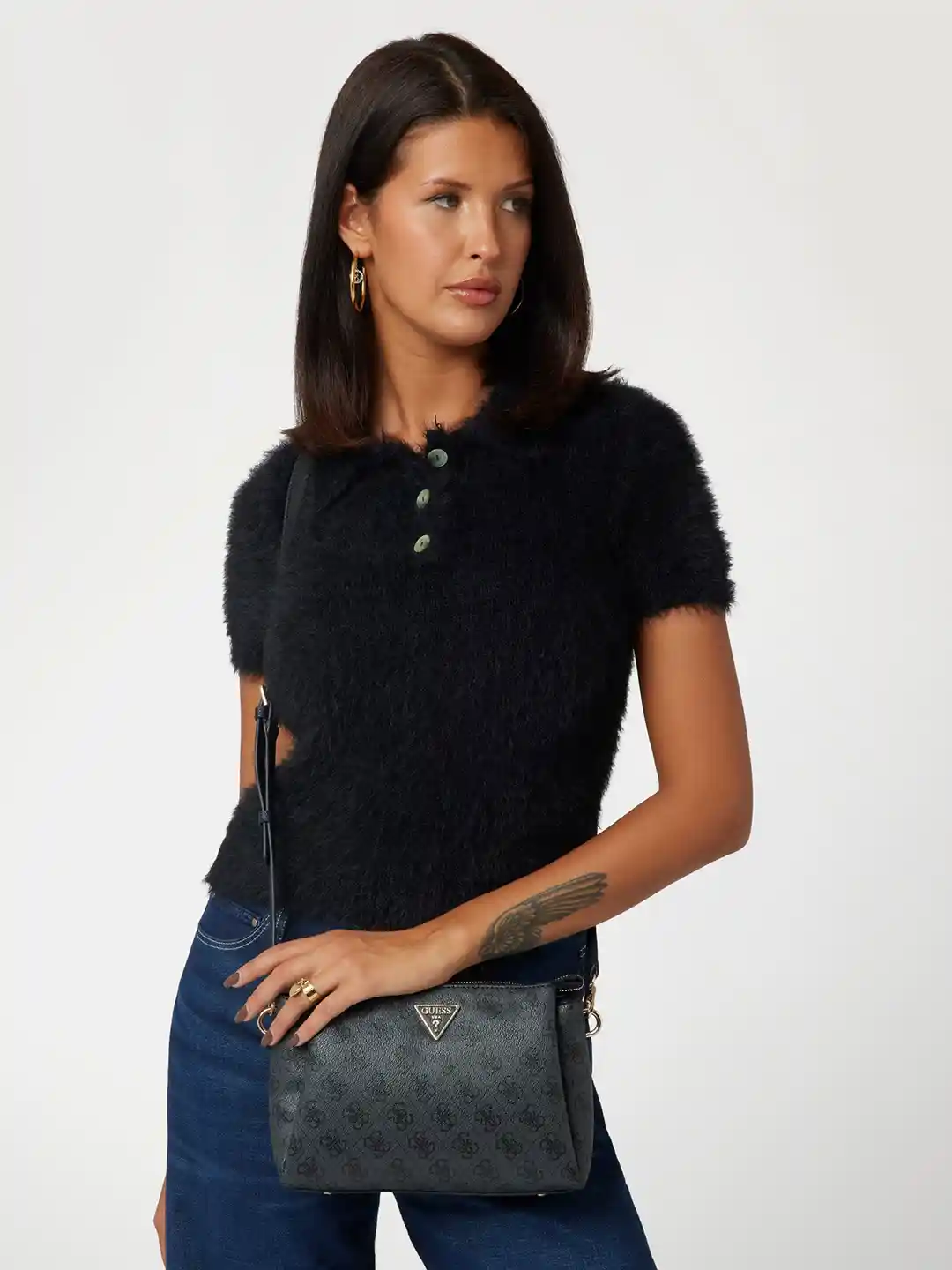 Guess Sling Bag Guess Buy Get Buy GUESS Women PU Swagger Sling Bag