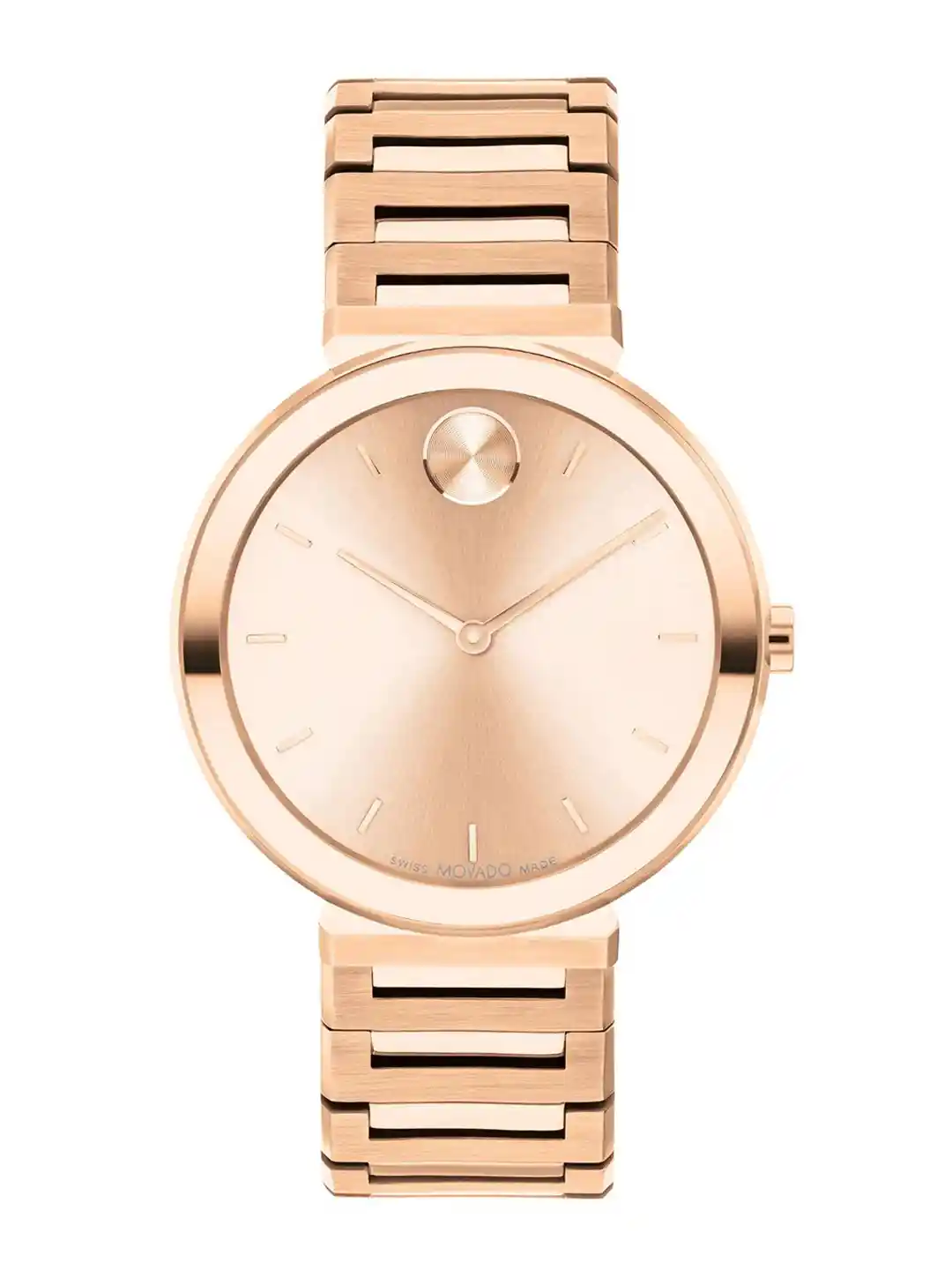 Buy MOVADO Bold Horizon Swiss Qtz Rose Gold Round Dial Women's
