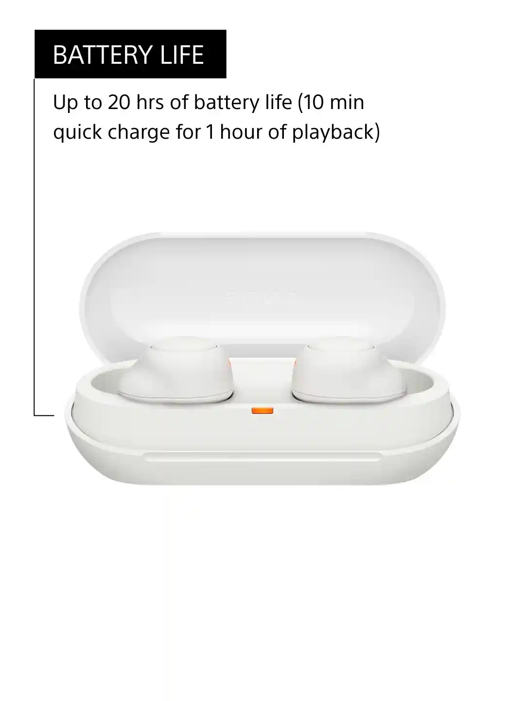 Buy Sony WF-C500 IPX4 Bluetooth Earpods Headphones for Unisex