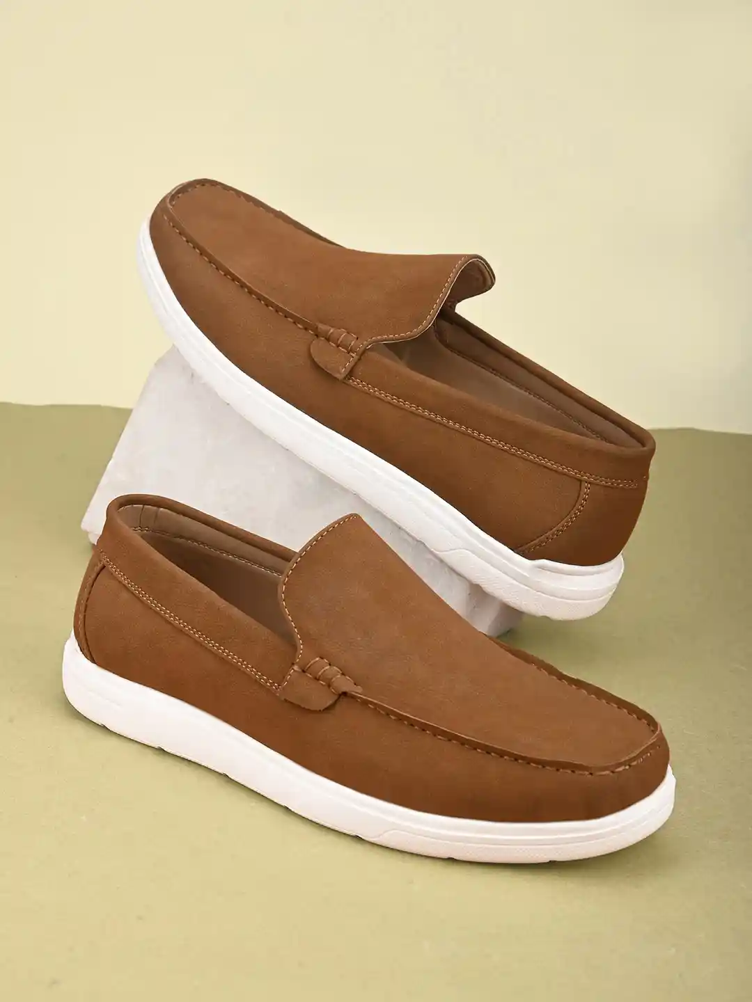 Casual Shoes Loafers With Memory Foam Buy San Frissco Men Textured