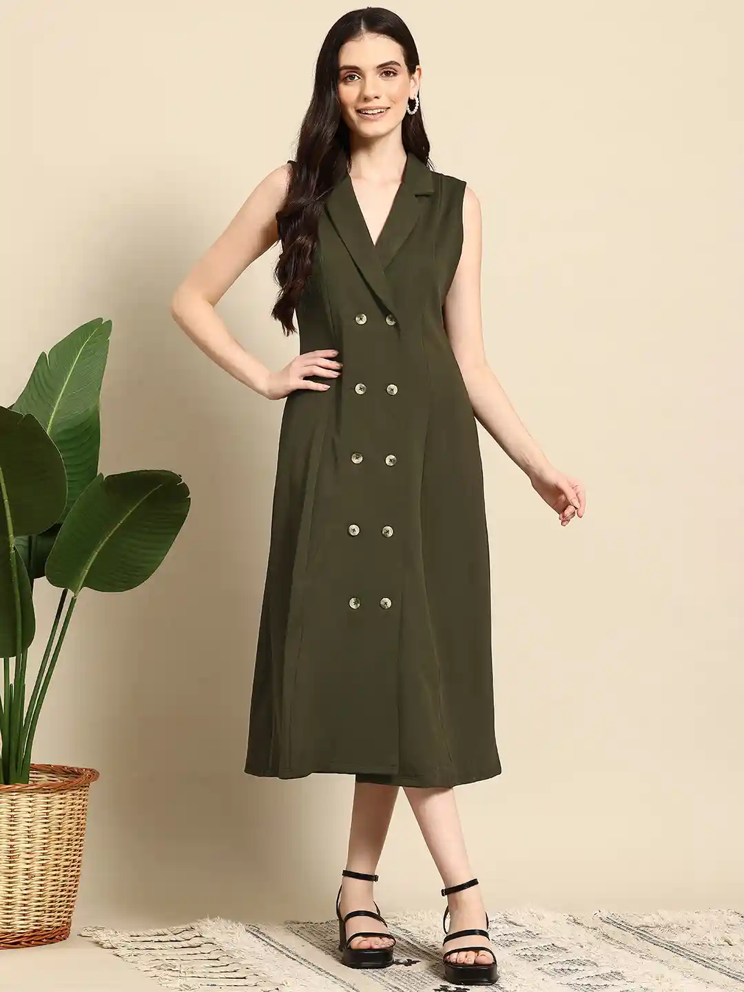Buy Mast Harbour Blazer Midi Dress Dresses for Women 29705904