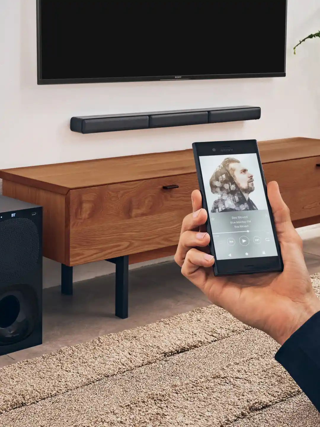 Buy Sony HT-S40R Dolby Soundbar for TV with Subwoofer Rear