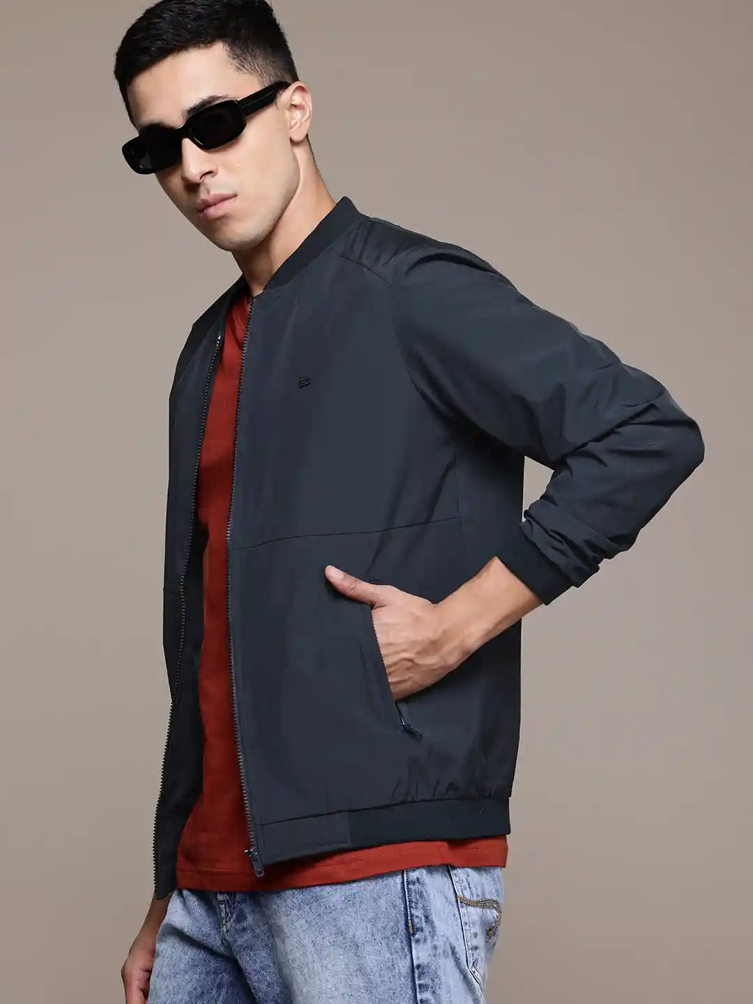 Buy The Roadster Lifestyle Bomber Jacket Jackets for Men