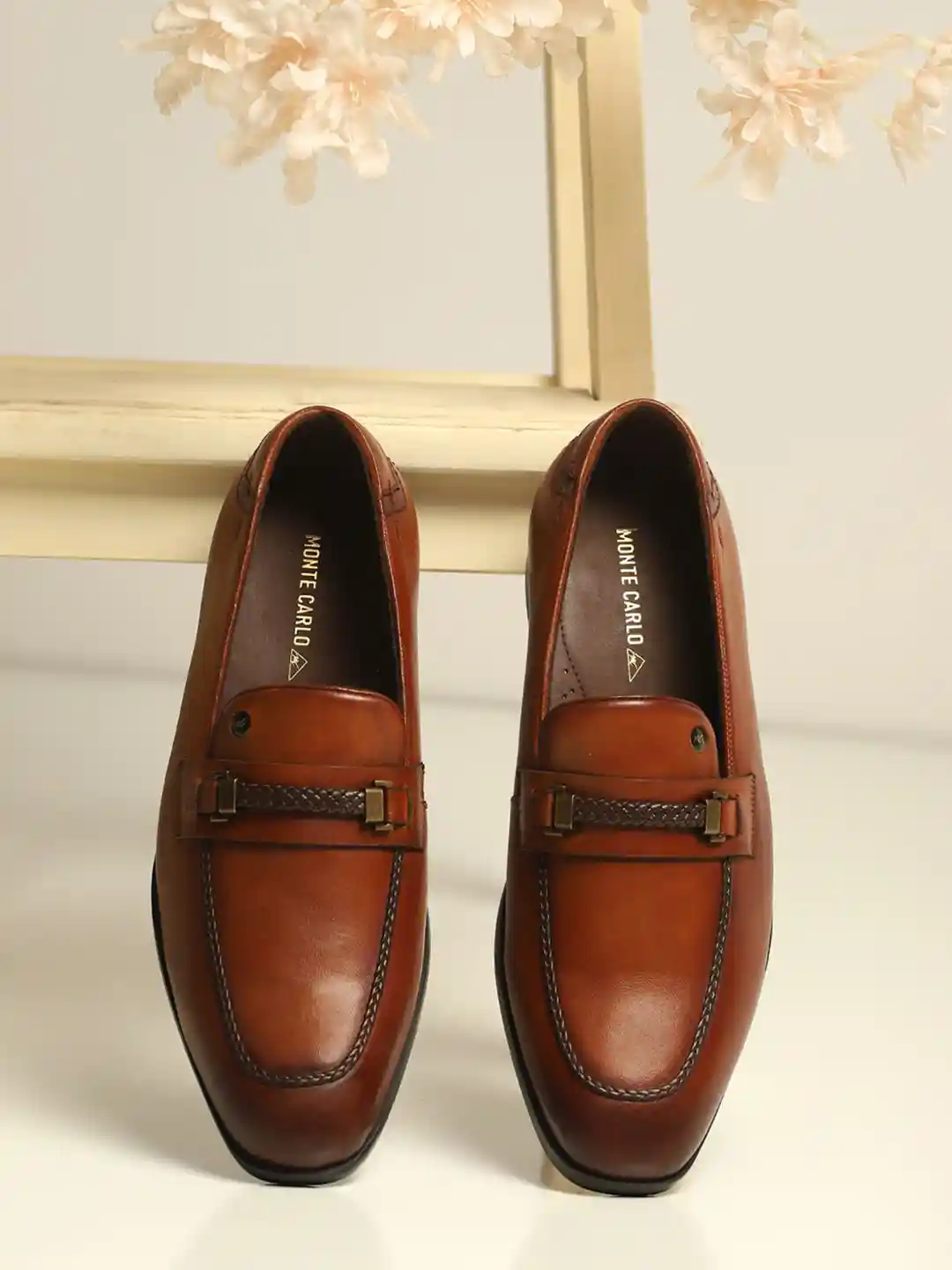 Formal Shoes Loafers For Men Under Buy ATESBER By Men Black Solid