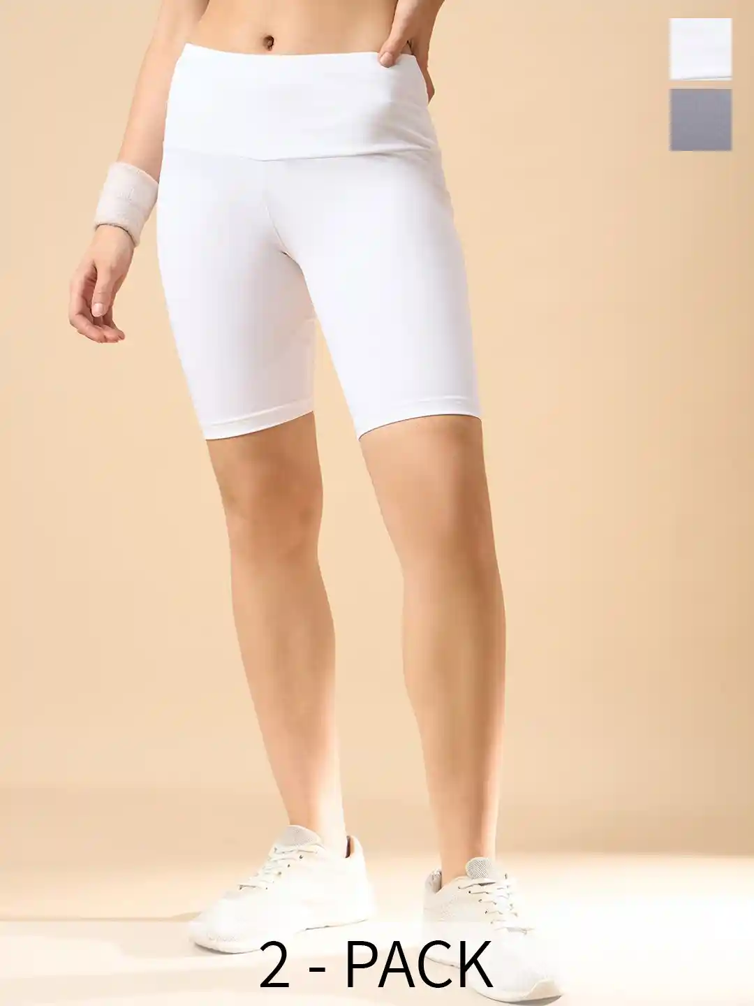 Buy COLOR CAPITAL Women Pack Of Antimicrobial Above Knee Length