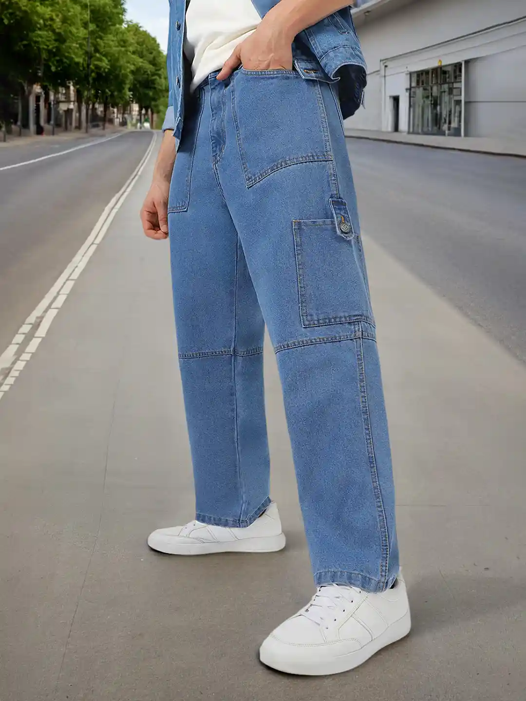 Baggy Jeans Walmart Brand Jeans Men's Black Loose Baggy Fit Washed