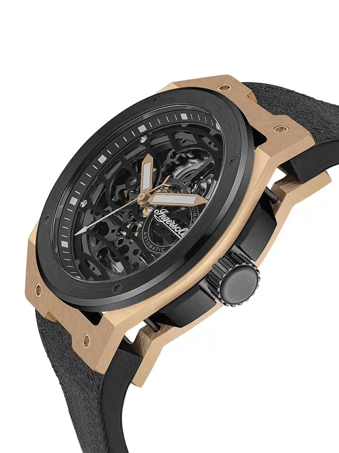 Buy Ingersoll Springfield Men Leather Straps Analogue Automatic