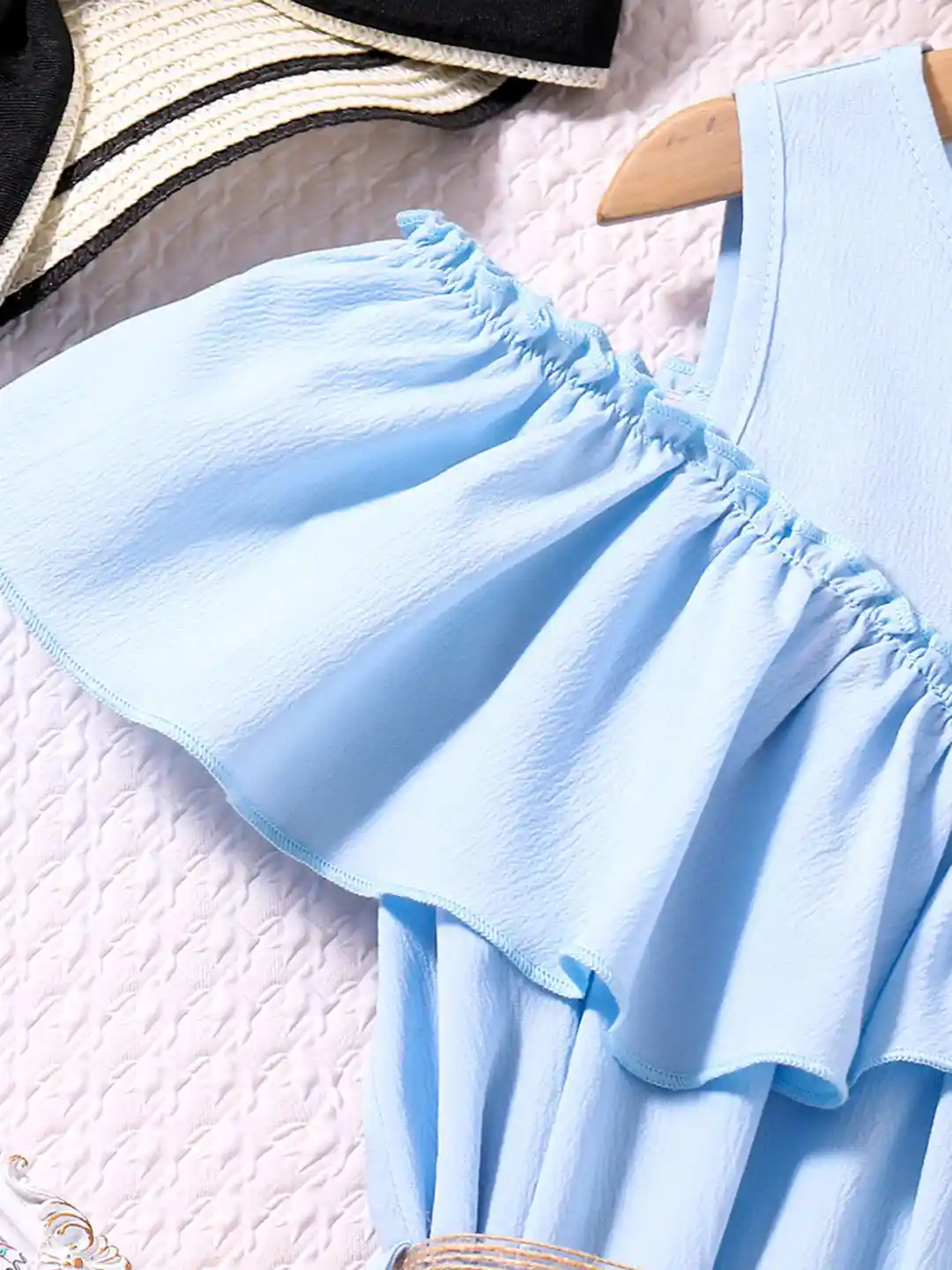 Summer Tops Off Shoulder Blouse For Kids Plus Size Baby Tee 3Pcs