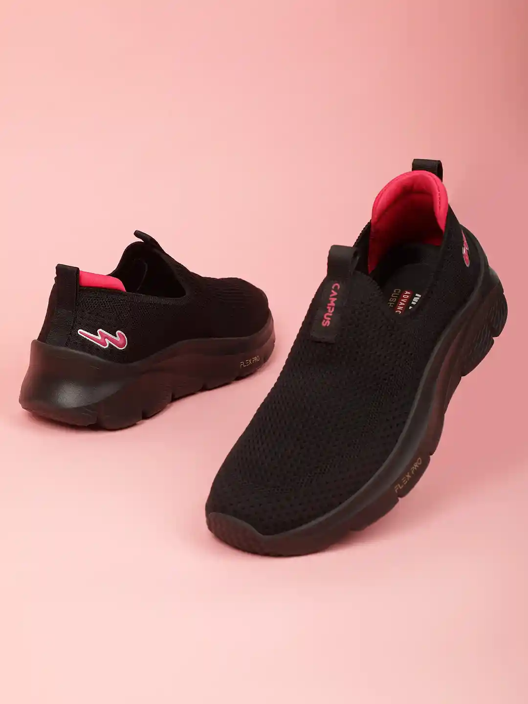 Casual Shoes Campus Shoes Black And Red CAMPUS ANNIE Women's