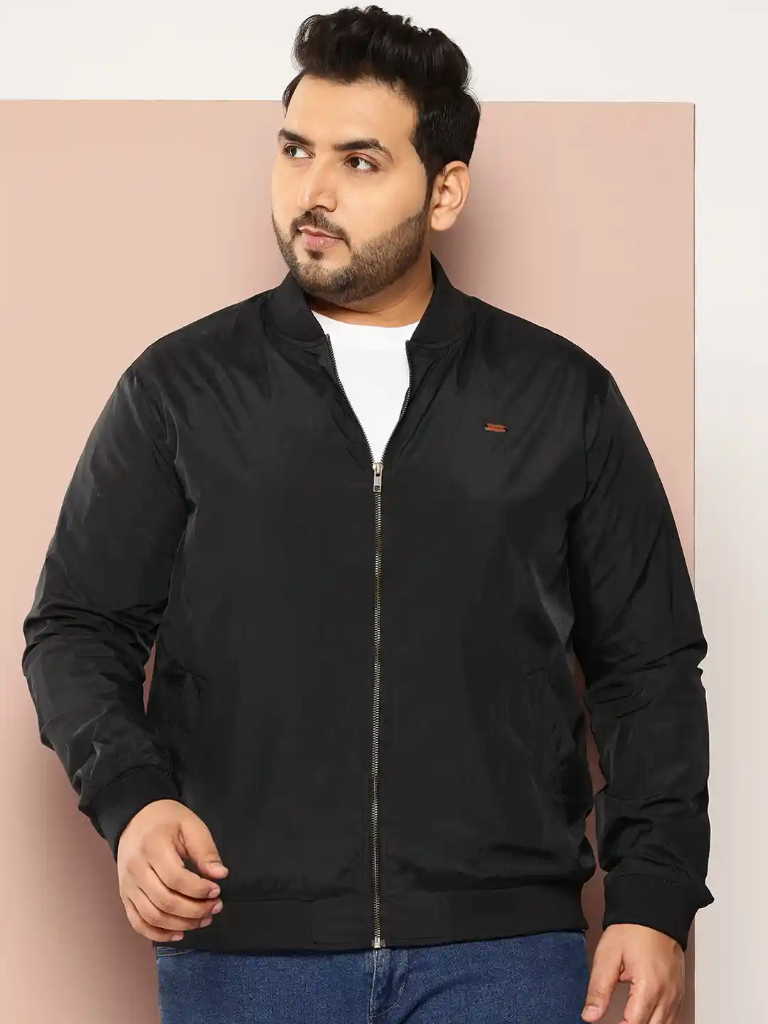 Sztori Plus Size Bomber Jacket