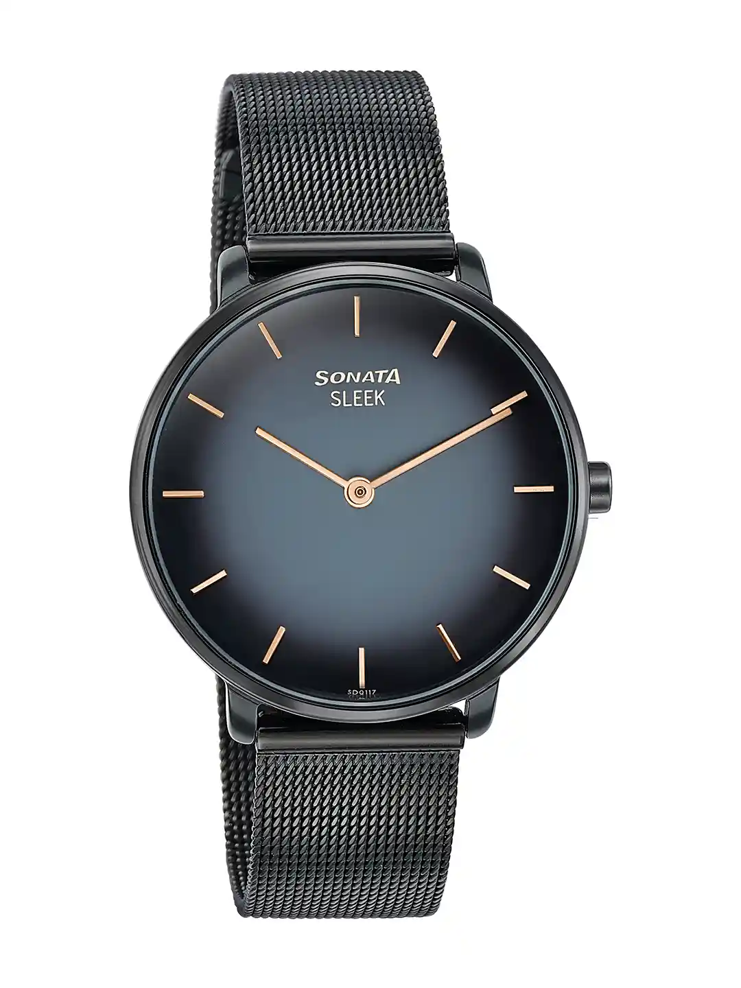 Sonata Sleek Women Round Dial Stainless Steel Straps Analogue Watch  8191NM01