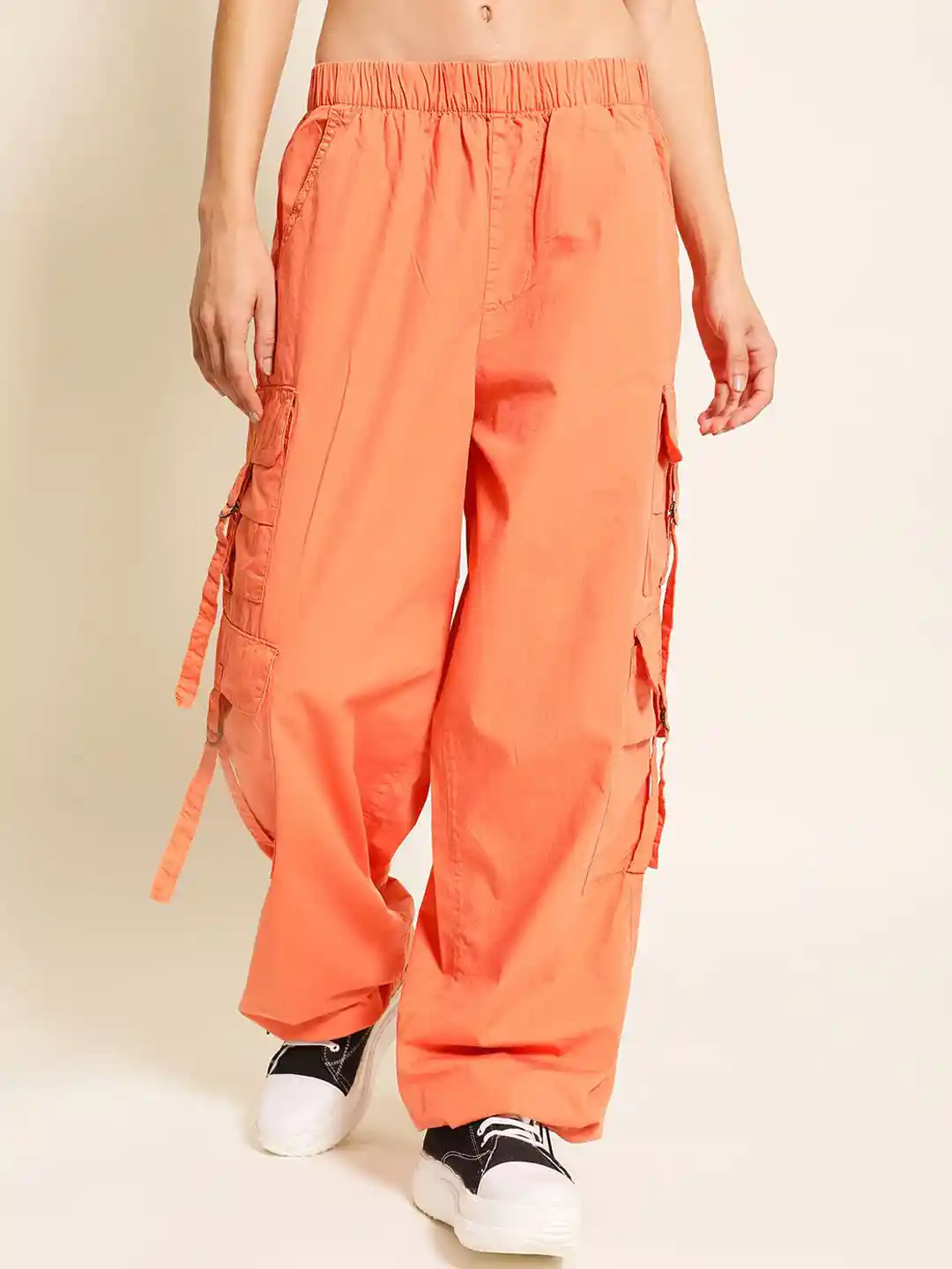 Buy The Roadster Lifestyle Women Orange High Rise Parachute